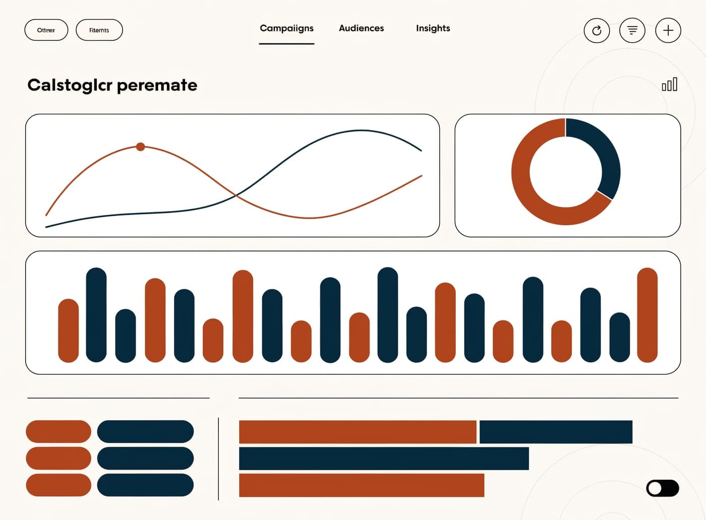 Dashboard di una campagna Google e Meta ADS